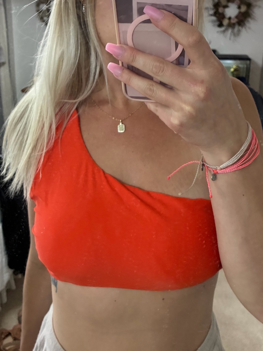 By Anthropologie one strap swim suit top